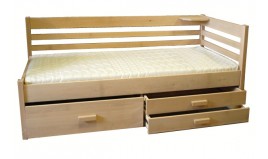 Rozkládací postel Klaudie + 2 x matrace