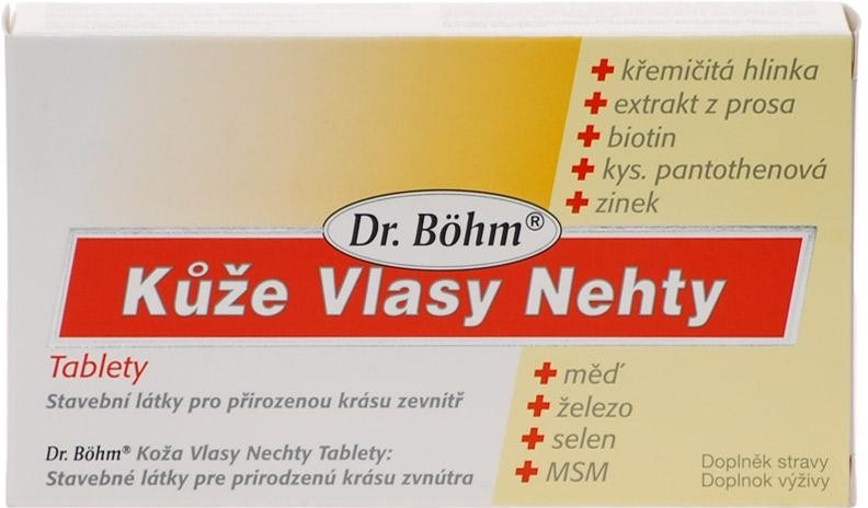 lékárna Harmonie kůže vlasy nehty dr. bohm 60 tabl