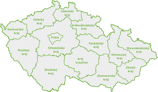 Mapa ČR, Mulčování a úprava zeleně