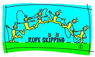 Logo Rope skipping 2