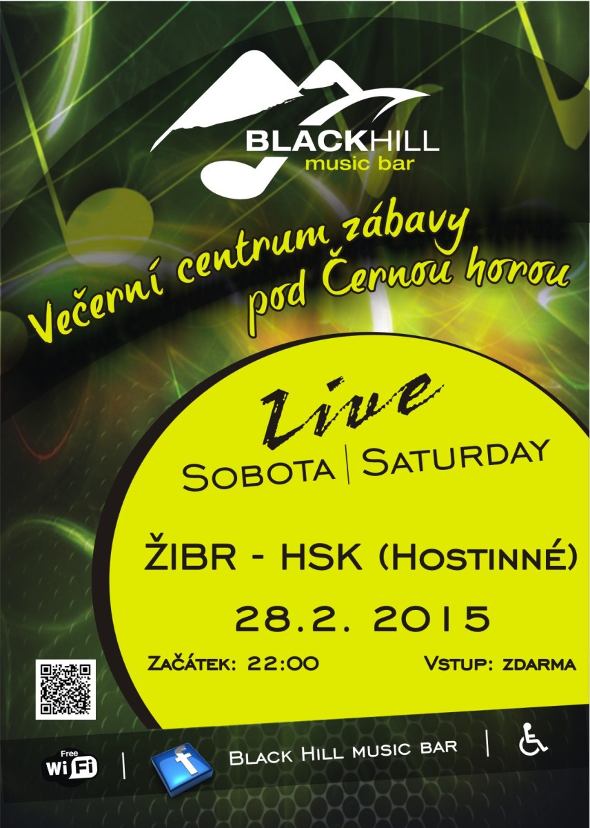 Plakát na akci Live Saturday