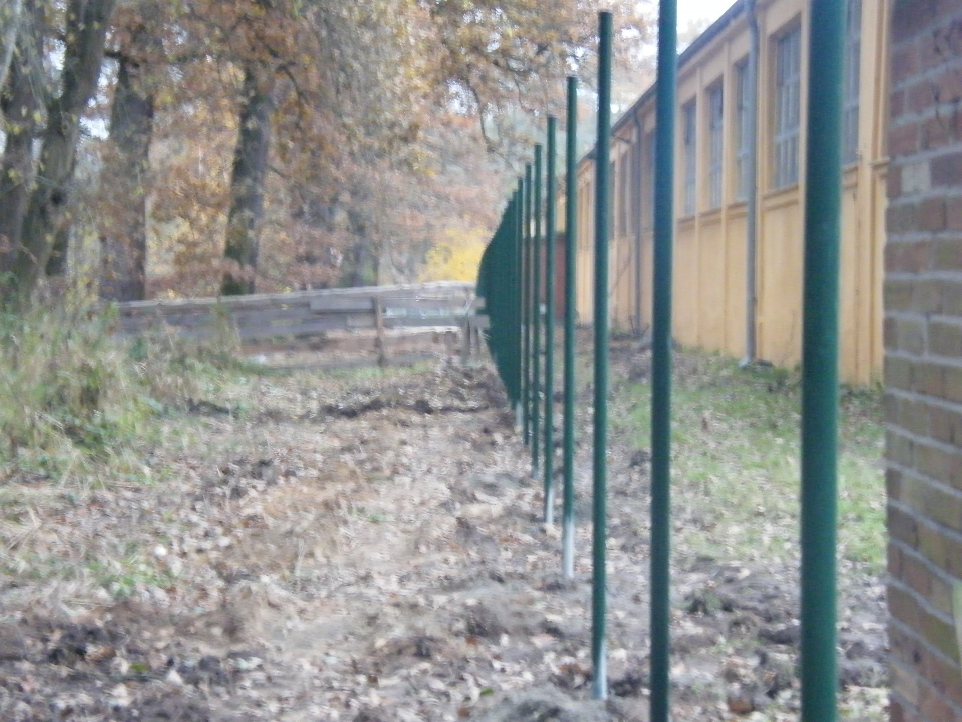 Stavitelství Verner - oplocení areálu Hluboká nad vltavou