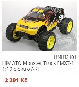 HiMOTO Monster Truck EMXT-1 1:10
