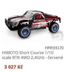 Himoto Short Course 1/10 scale