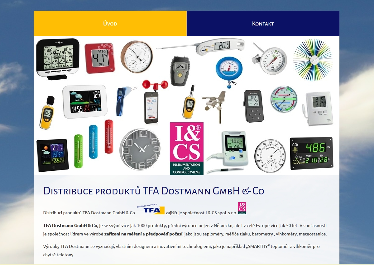 prodej přístrojů TFA- Dostmann
