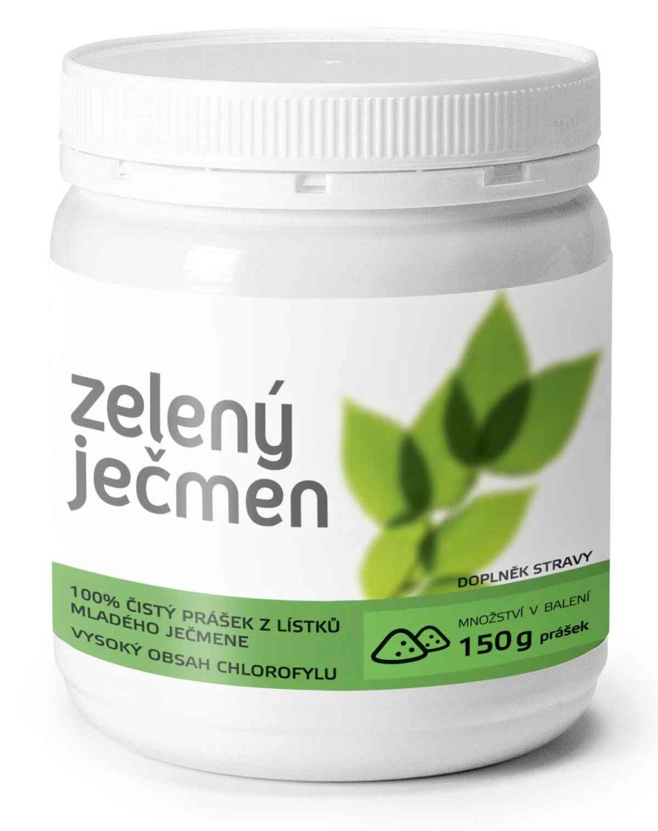 zelený ječmen