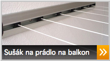 Sušák na prádlo na balkon