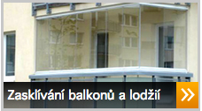 Zasklívání balkonů a lodžií