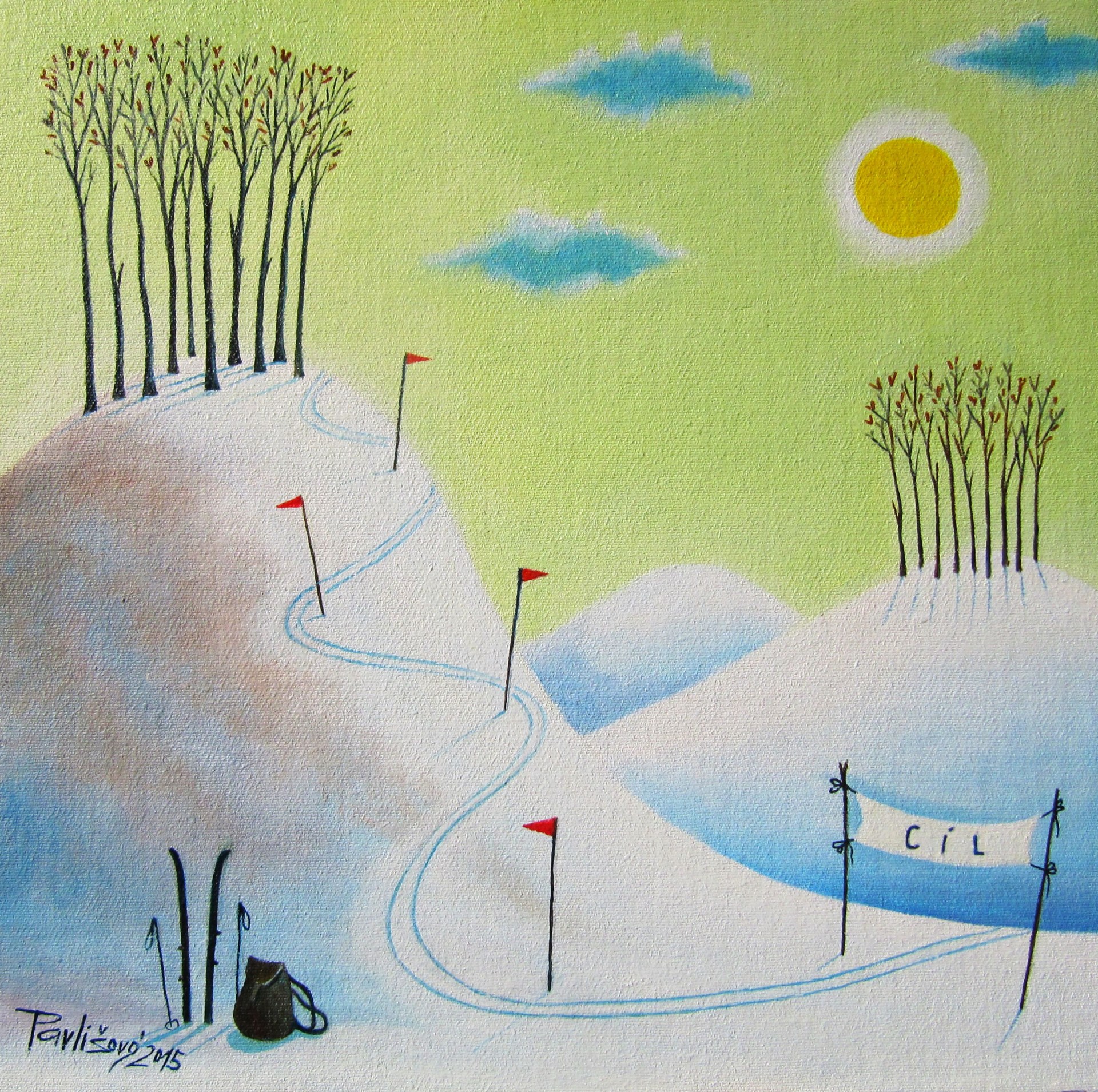 poslední slalom