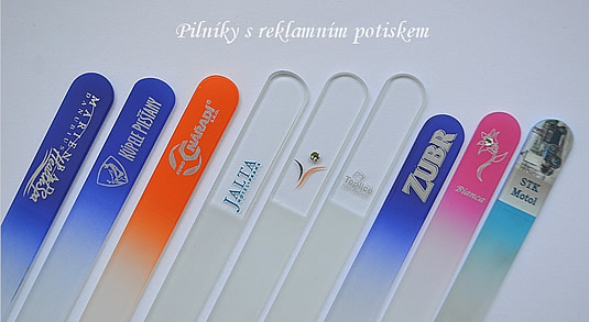 Reklamni pilniky potisk