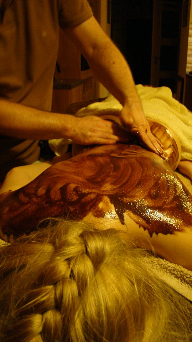 Chocolate massage