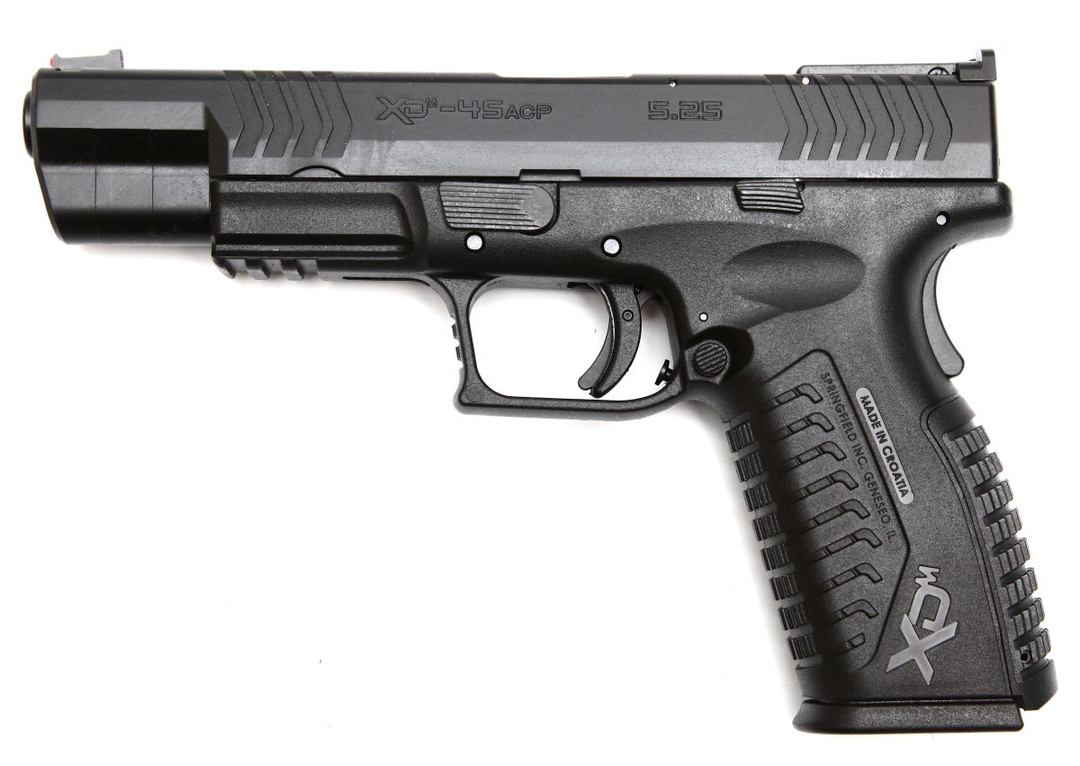 Samonabíjecí pistole XDM-45 5,25" ČERNÁ