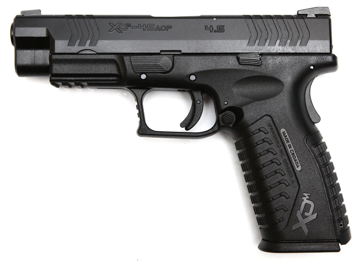 Samonabíjecí pistole XDM-45 4,5" ČERNÁ