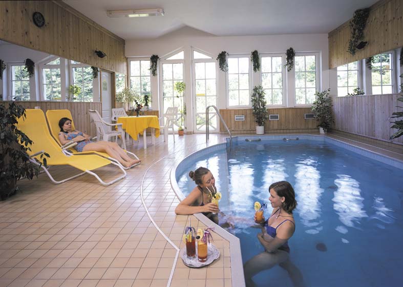bazén ve wellness v hotelu Arnika