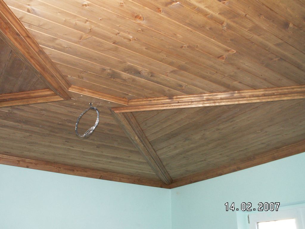 foto dřevěného stropu 3.
