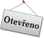 otevřeno