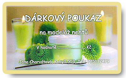 poukaz na modelaz