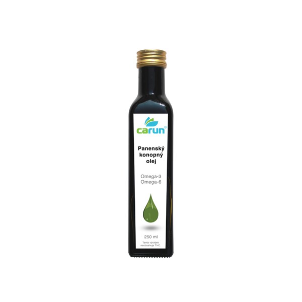 Virgin hemp oil - CARUN 250 CZK