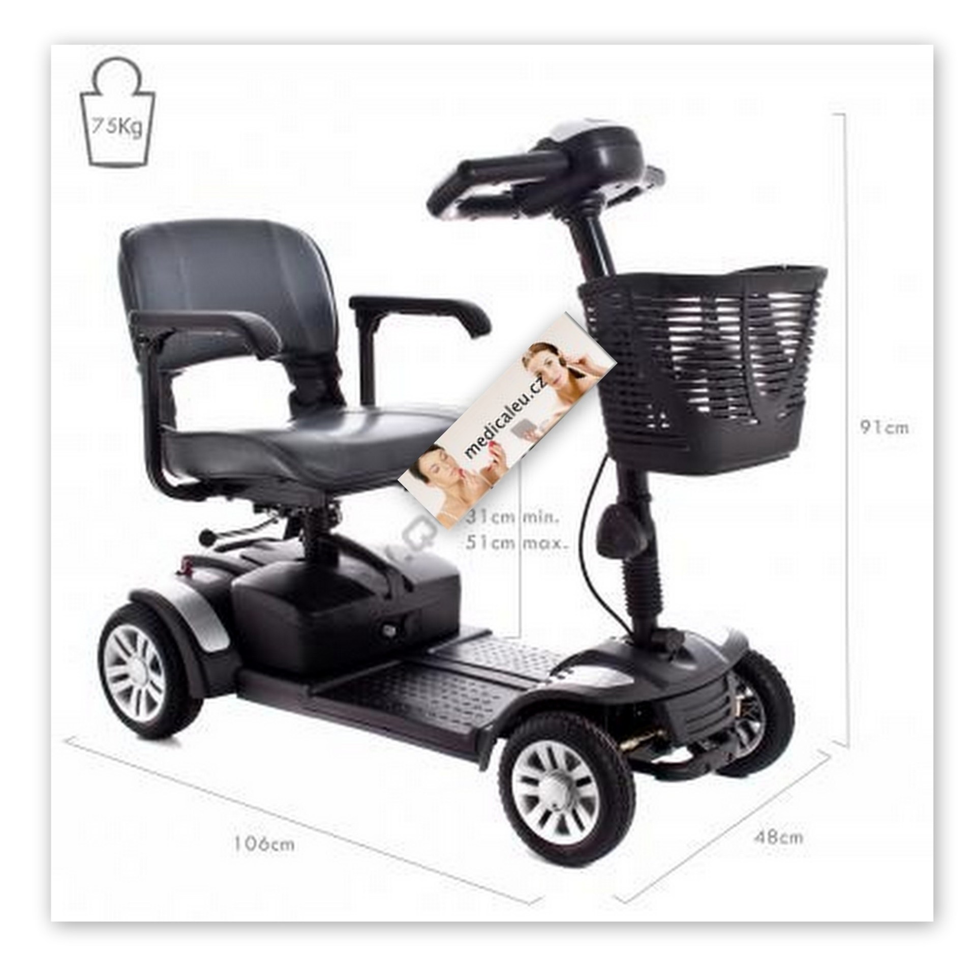 Elektrický vozík pro invalidy