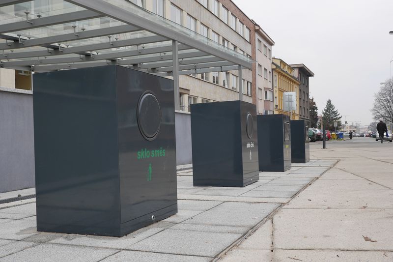 Podzemní kontejnery Hradec Králové
