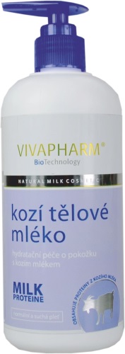 VIVAPHARM Kozí hydratační tělové mléko
