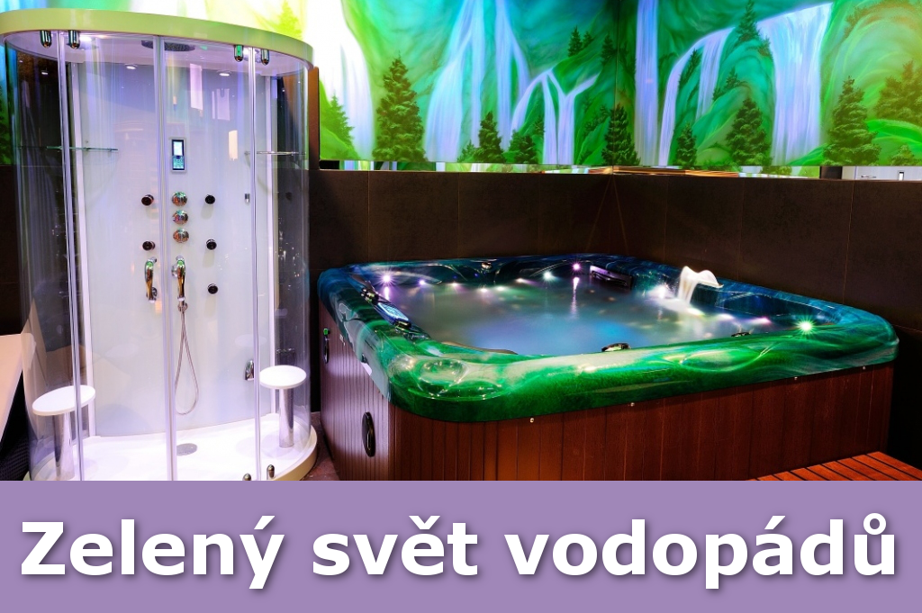 Whirlpool Praha - zelený svět vodopádů