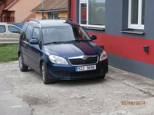 Náhradní auto Škoda Roomster
