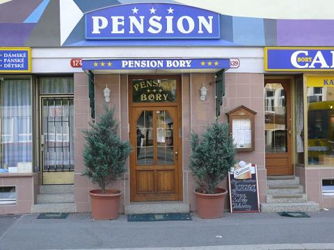 Penzion Bory - vstup